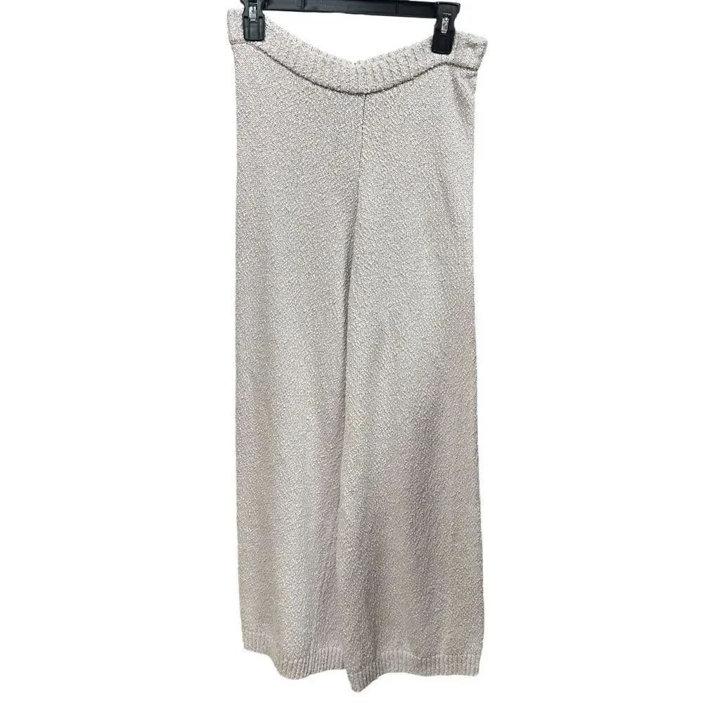 Sundays by We Are Sundays Elastic Waist Pant in Light Grey NWT Size Small